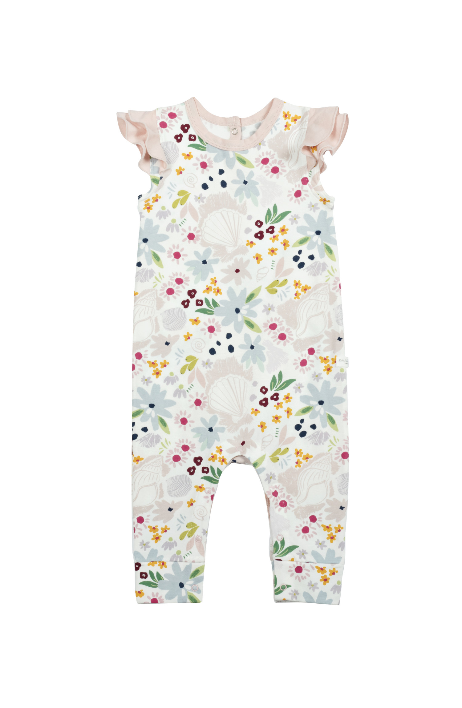 Romper Shell Floral La Petite Penderie