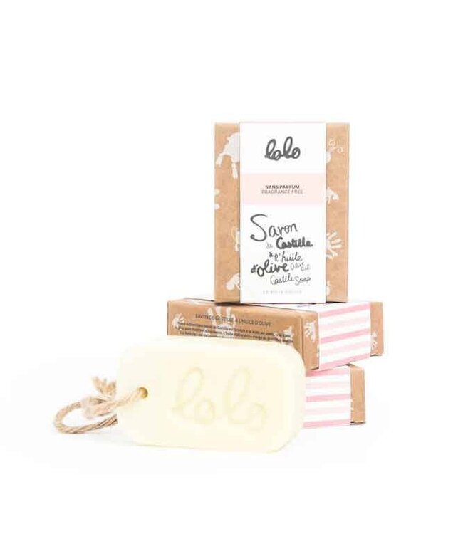 Lolo & Moi BARRE DE SAVON CASTILLE - SANS PARFUM