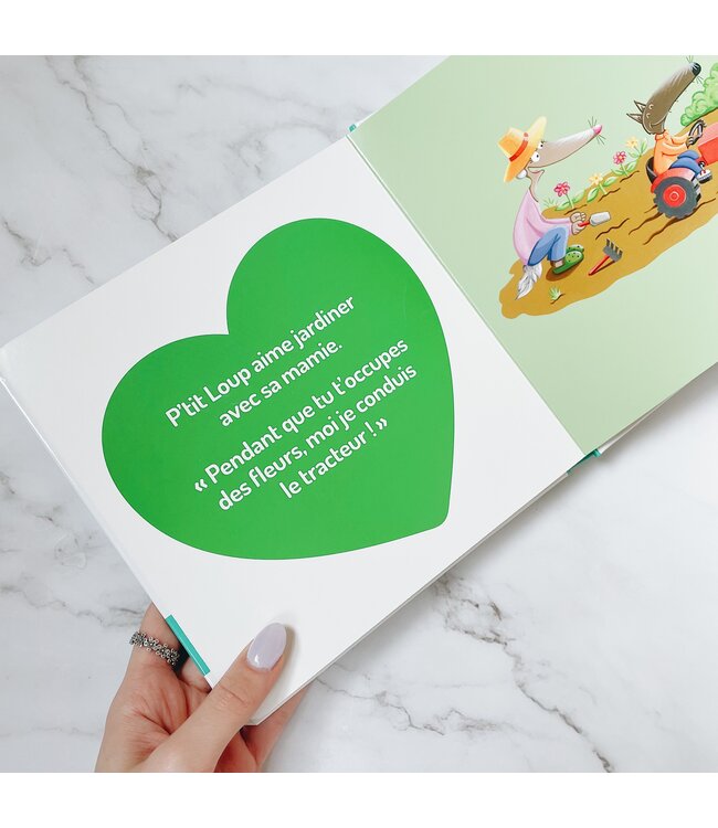 AUZOU LIVRE - P'TIT LOUP AIME SA MAMIE