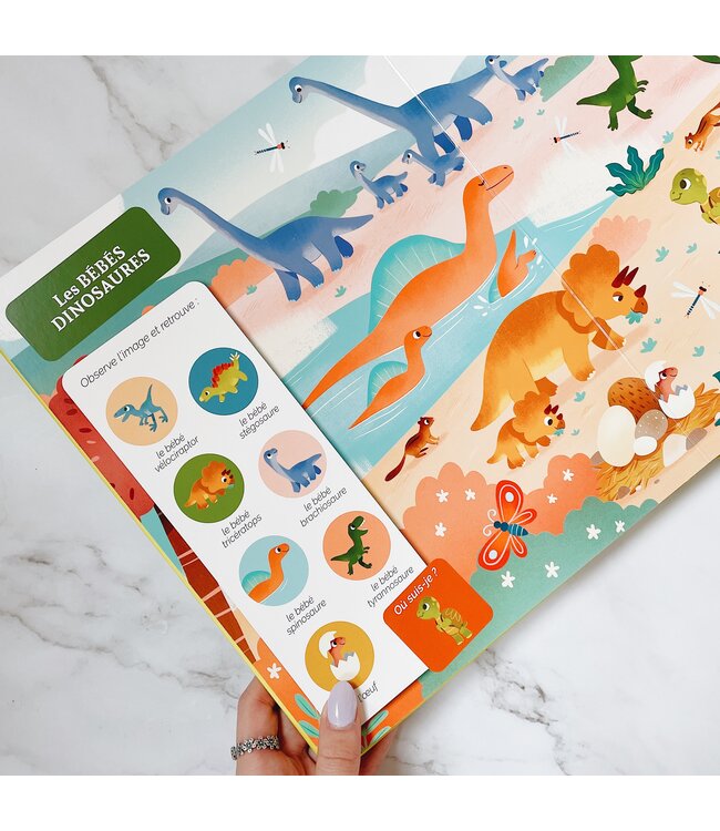 AUZOU CHERCHE ET TROUVE DES TOUT-PETITS - DINOSAURE