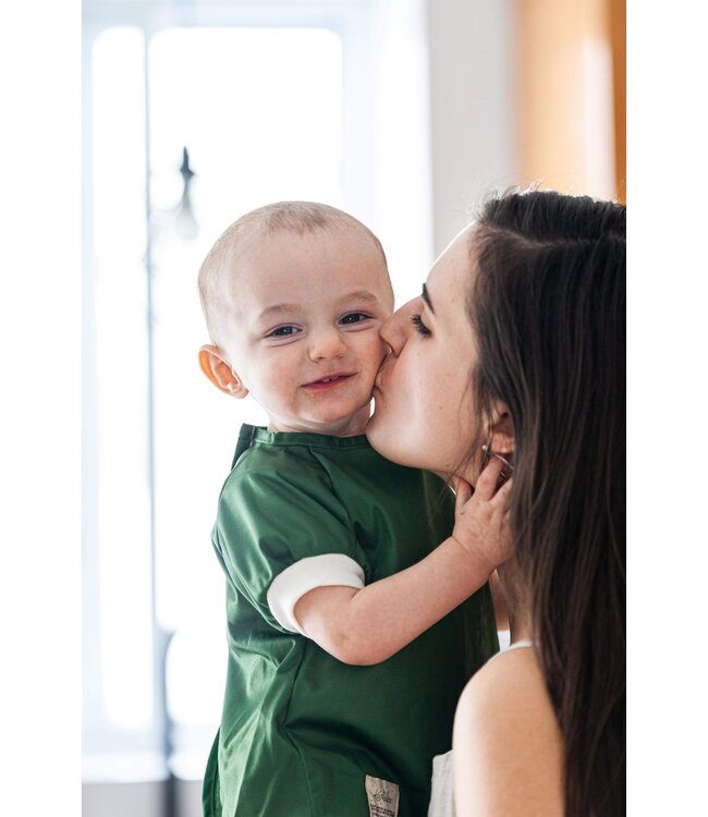 KANTALOU BAVETTE T-SHIRT - KALE