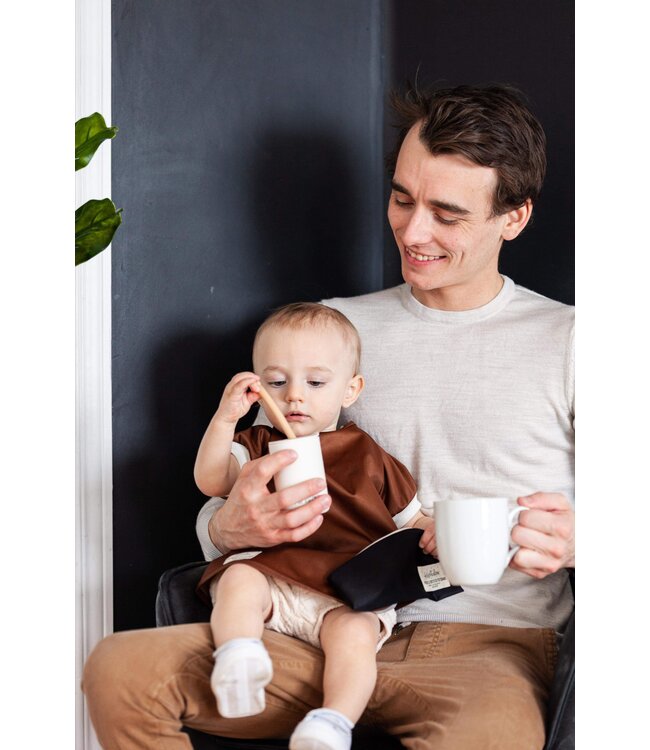 KANTALOU BAVETTE T-SHIRT - ESPRESSO