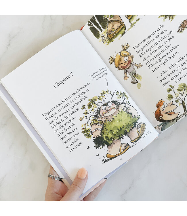 LIVRE- L'ÉPOUVANTABLE HISTOIRE DE L'OGRESSE