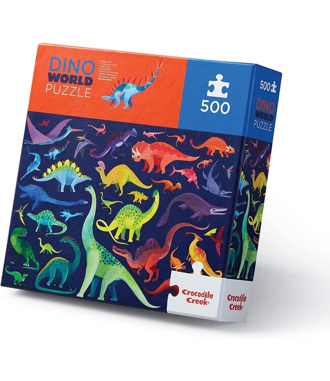 CROCODILE CREEK CASSE-TÊTE (500MCX) - DINO WOLRD