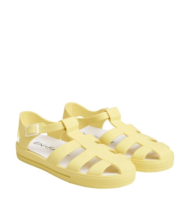 EN FANT SANDALE JELLY -  JAUNE CANARI