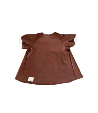 KANTALOU TABLIER T-SHIRT (2-4 ANS) - ESPRESSO