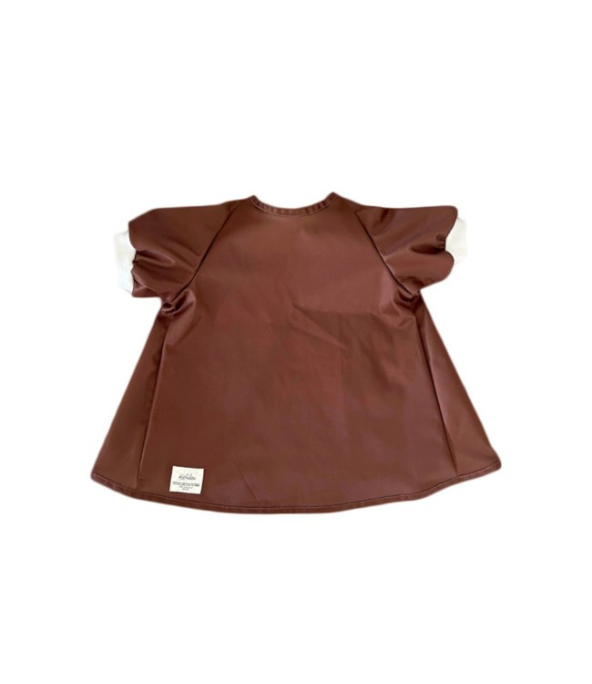 KANTALOU TABLIER T-SHIRT (2-4 ANS) - ESPRESSO