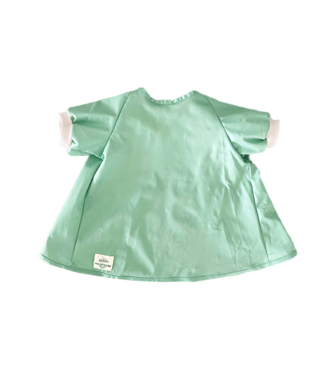 KANTALOU TABLIER T-SHIRT (2-4 ANS) - AVOCADO