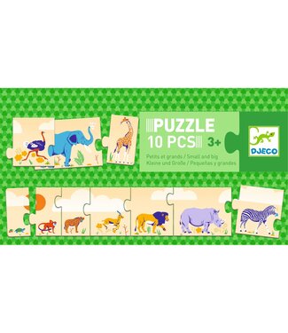 DJECO PUZZLE DUO - PETITS ET GRANDS