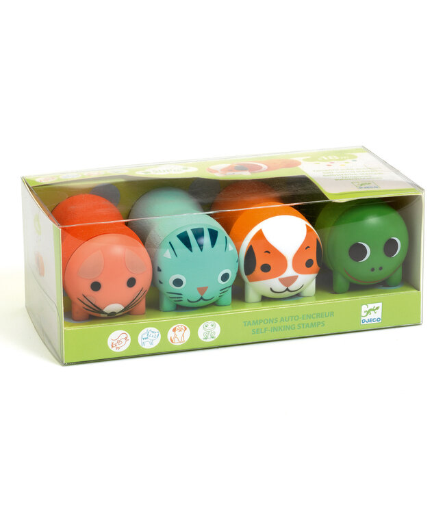 DJECO TAMPONS - ANIMAUX DU JARDIN