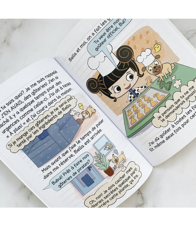 SCHOLASTIC LIVRE - LE JOURNAL D'UN CARLIN : LA SOIRÉE PYJAMA