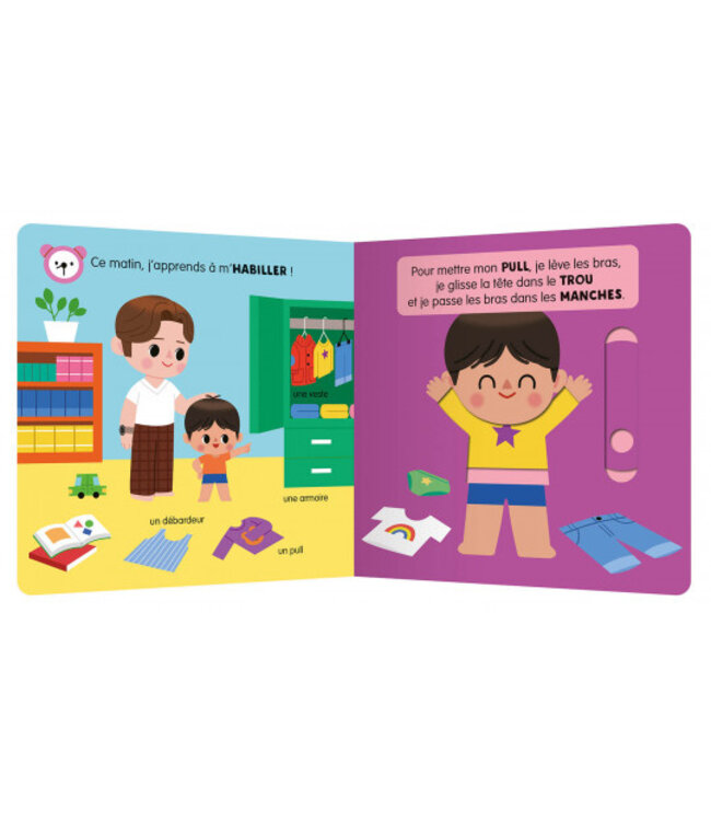 AUZOU MON ANIM'AGIER - JE M'HABILLE