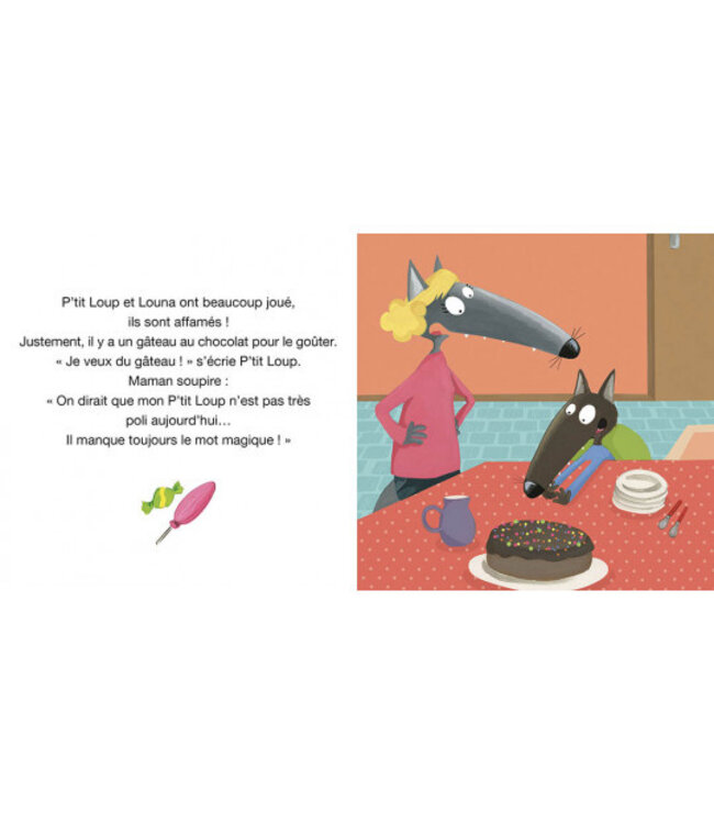 AUZOU LIVRE - P'TIT LOUP EST POLI