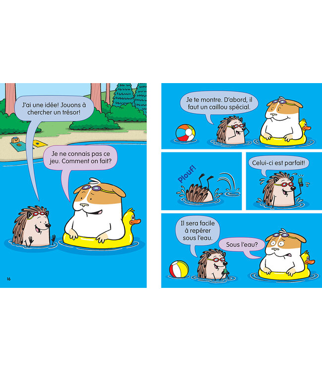 SCHOLASTIC LIVRE -  ALLONS NOUS BAIGNER !