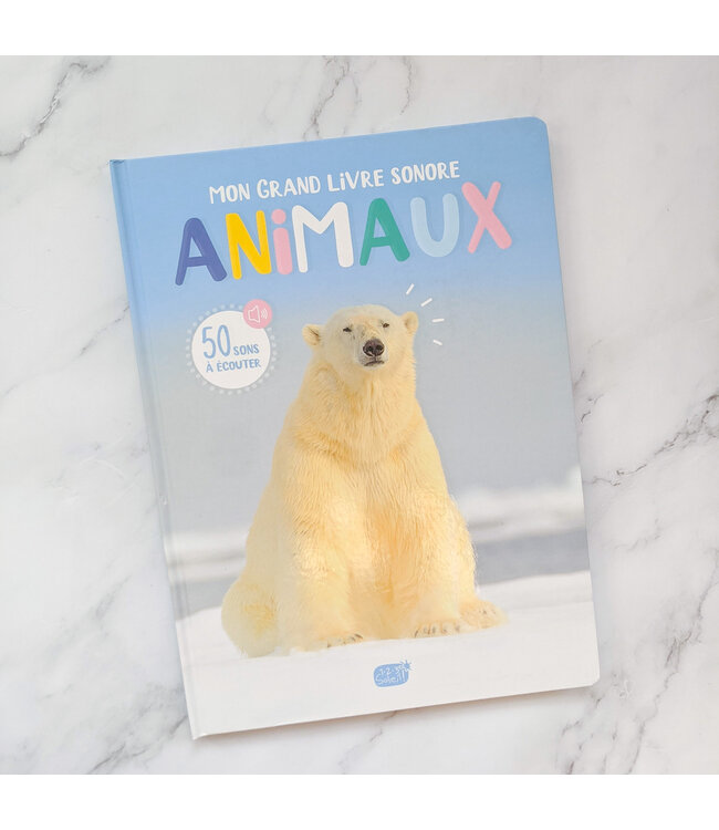 1,2,3 SOLEIL! LIVRE - MON GRAND LIVRE SONORE DES ANIMAUX