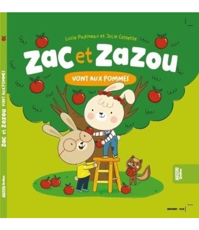 AUZOU LIVRE - ZAC ET ZAZOU VONT AUX POMMES