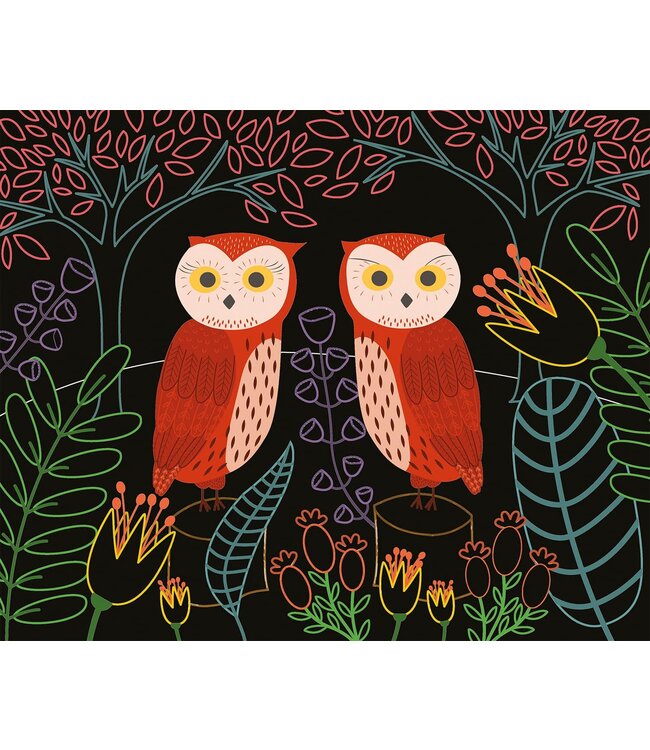 AUZOU CARTES À GRATTER - OISEAUX FANTASTIQUES