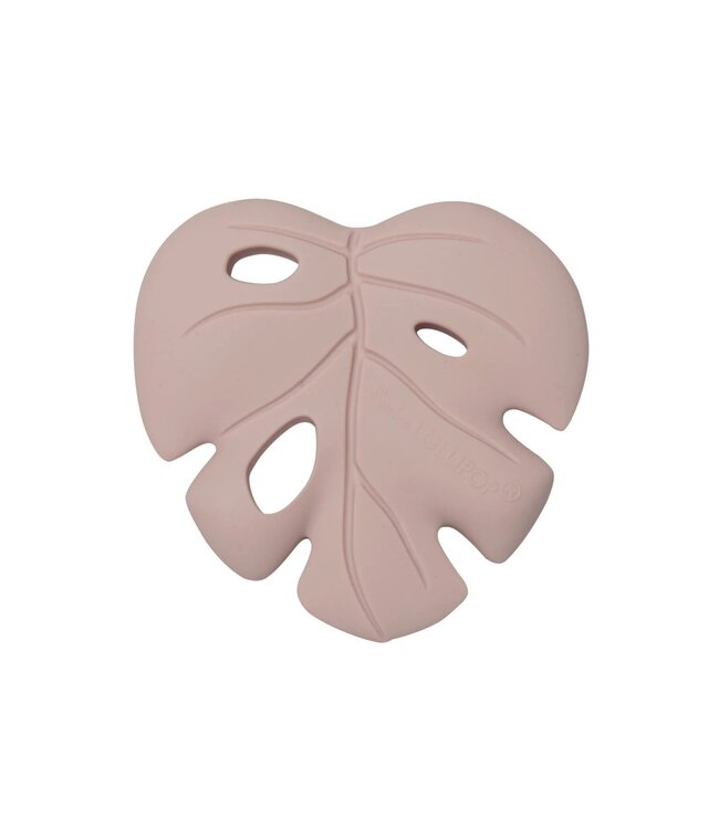 LOULOU LOLLIPOP JOUET DE DENTITION - MONSTERA PINK