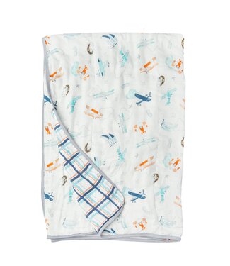 LOULOU LOLLIPOP COUVERTURE EN MOUSSELINE - BORN TO FLY