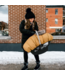PETIT COULOU HOUSSE HIVER LOUP - AMBRE