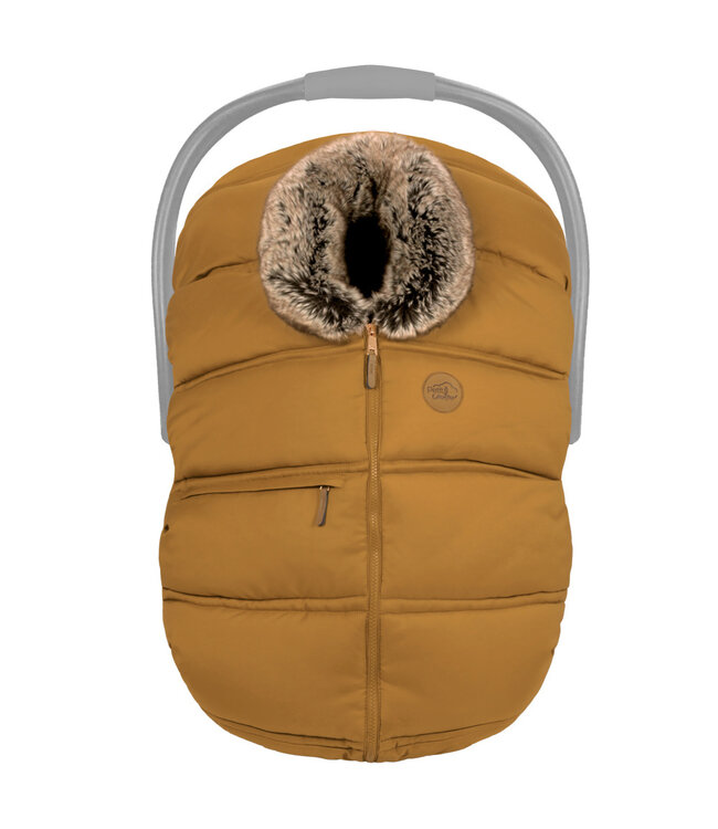 PETIT COULOU HOUSSE HIVER LOUP - AMBRE