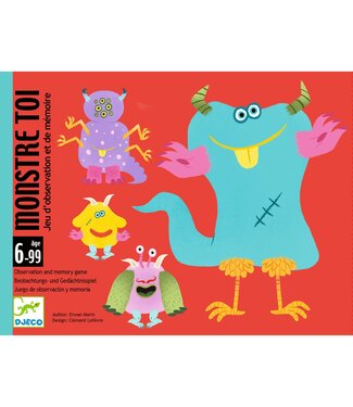 DJECO JEU DE CARTES - MONSTRE TOI