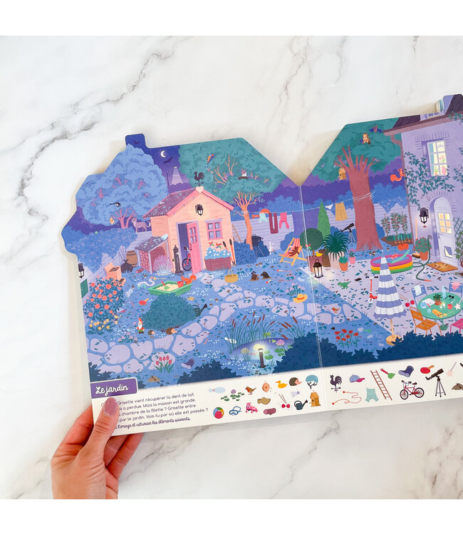 AUZOU CHERCHE ET TROUVE - LA PETITE SOURIS GRISETTE