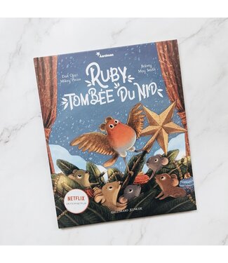GALLIMARD JEUNESSE LIVRE - RUBY TOMBÉE DU NID