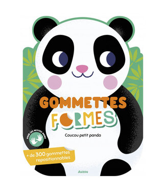 AUZOU LIVRE DE GOMMETTES - COUCOU PETIT PANDA