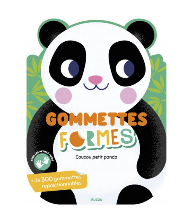 AUZOU LIVRE DE GOMMETTES - COUCOU PETIT PANDA