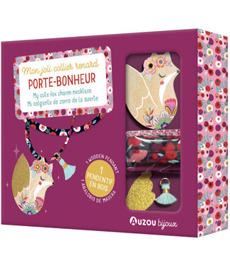 AUZOU ENS. CRÉATIF - COLLIER RENARD PORTE-BONHEUR