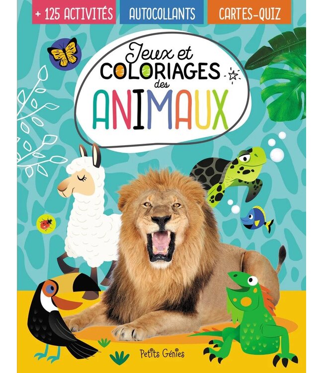 JEUX ET COLORIAGES - ANIMAUX