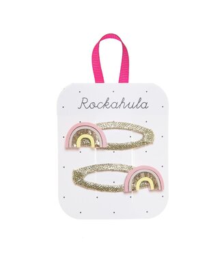 ROCKAHULA ENS. 2 BARRETTES - MAGICAL RAINBOW