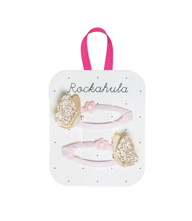 ROCKAHULA ENS. 2 BARRETTES - FLUTTER BUTTERFLY