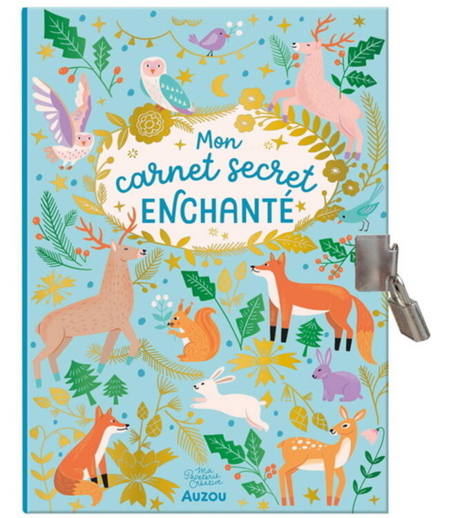 AUZOU MON CARNET SECRET ENCHANTÉ