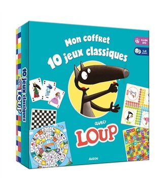 MON COFFRET 10 JEUX CLASSIQUES AVEC LOUP
