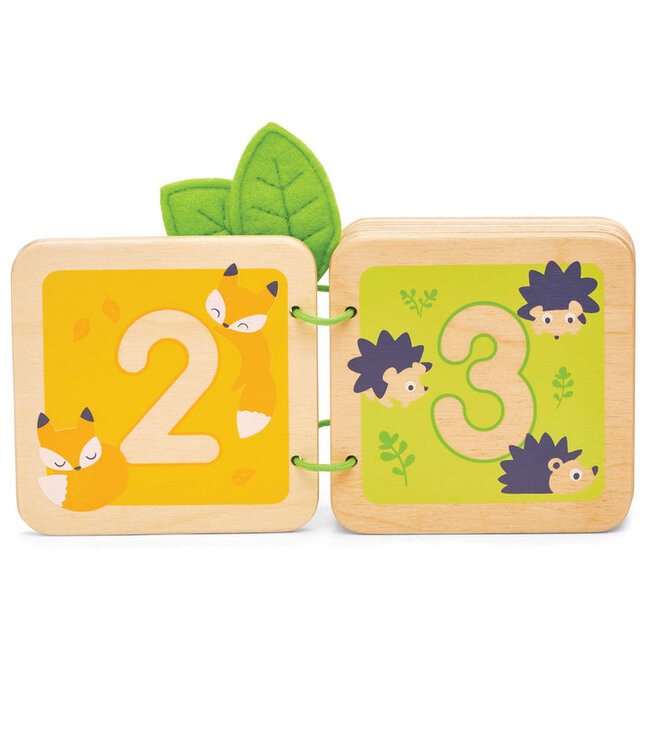 LE TOY VAN LIVRE EN BOIS - JE COMPTE DE 1 À 10