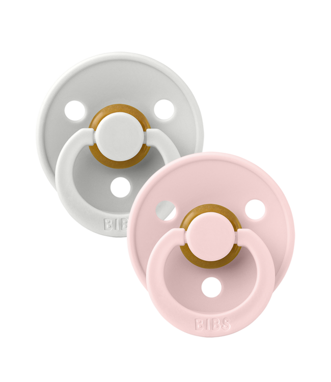 BIBS PACIFIER SUCES (PQT 2) - BLOSSOM/HAZE