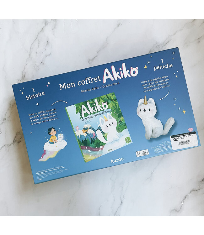 AUZOU COFFRET DE LECTURE - AKIKO