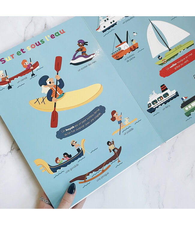 AUZOU LIVRE - MES PREMIERS VÉHICULES À TOUCHER