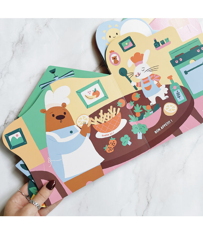 AUZOU LIVRE - MON GRAND LIVRE SILHOUETTE DES ODEURS