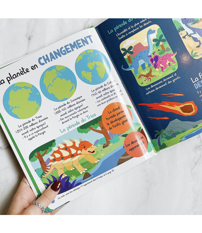 LIVRE - MON ENCYCLOPETIT DES DINOSAURES