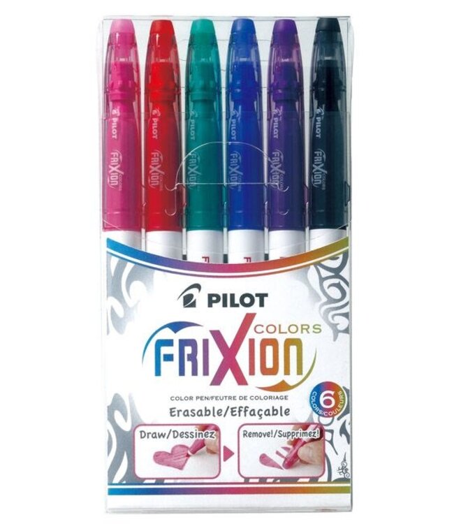 FUNNYMAT ENSEMBLE DE 6 MARQUEURS FRIXION COLORS