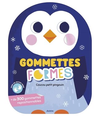 AUZOU LIVRE DE GOMMETTES - COUCOU PETIT PINGOUIN