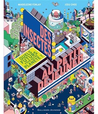 GALLIMARD JEUNESSE LIVRE - DES INSECTES AU PETIT DEJEUNER