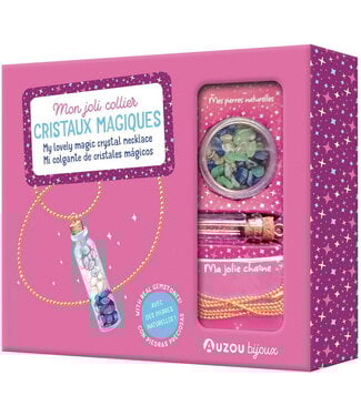 AUZOU MON JOLI COLLIER CRISTAUX MAGIQUES