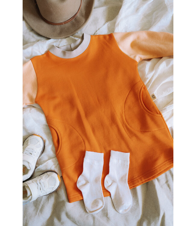 LITTLE YOGI ROBE - SUNSET MIX
