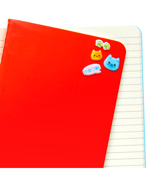 OOLY AUTOCOLLANTS HOLOGRAPHIQUES - COLORFUL CATS