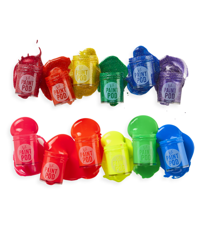 OOLY PALETTE DE GOUACHE - GLITTER & NEON