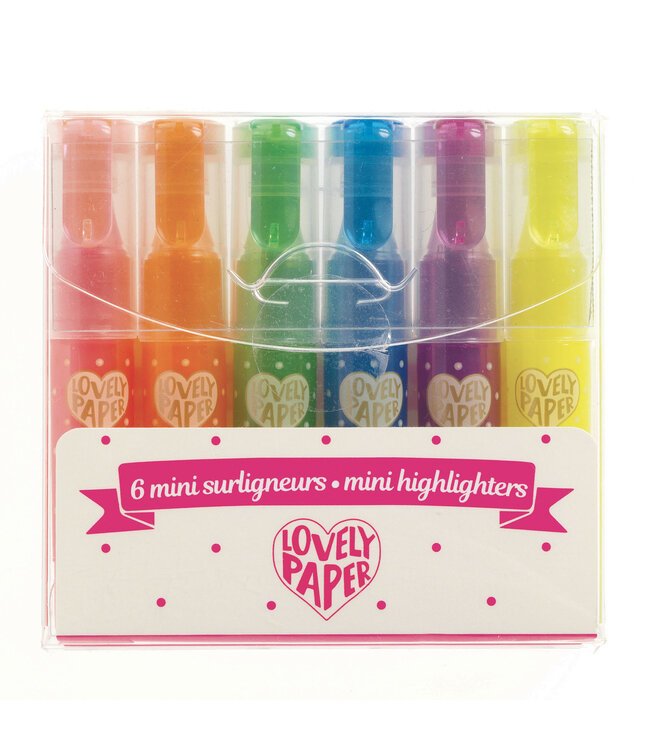 DJECO ENS. 6 CRAYONS MINI SURLIGNEURS
